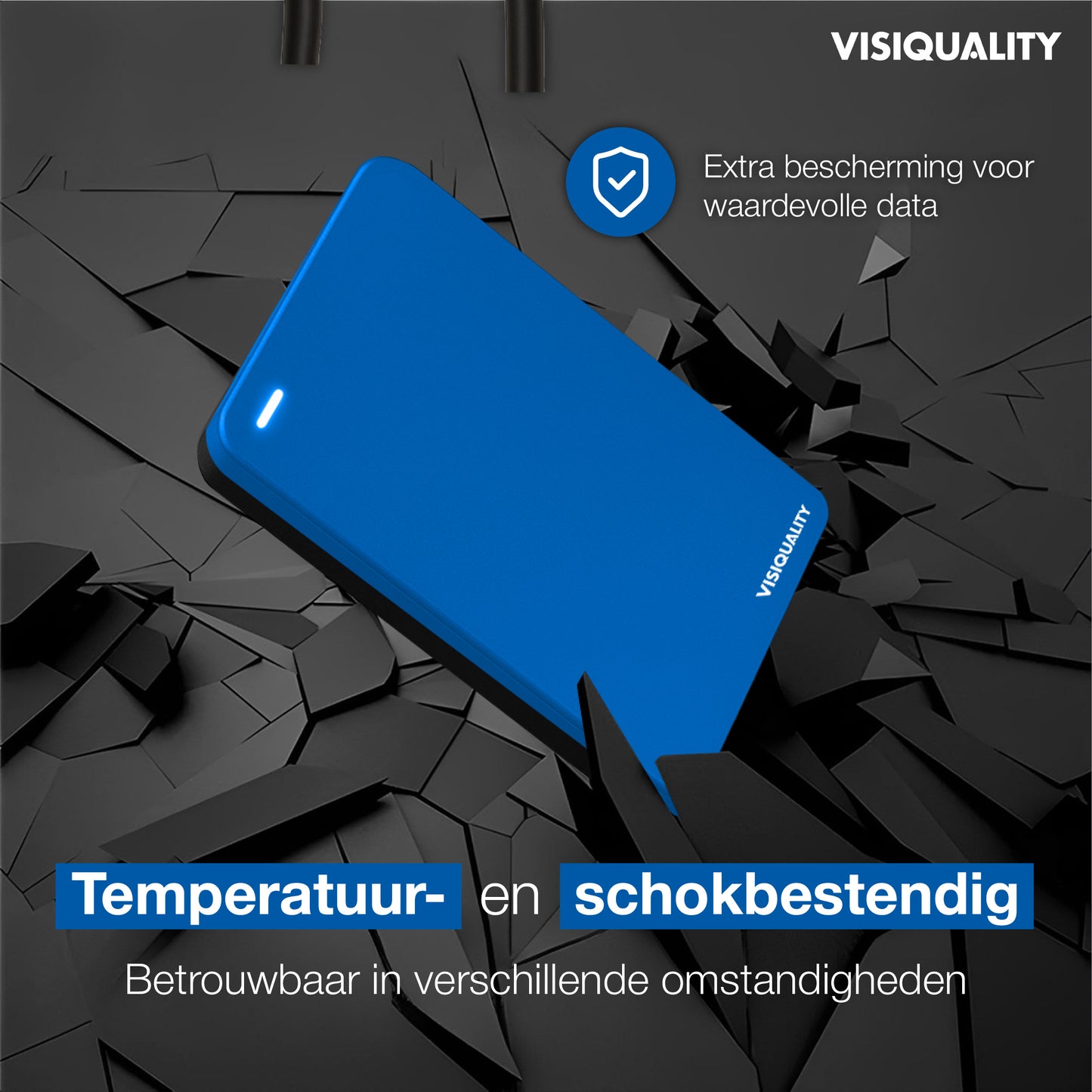 VisiQuality Harde Schijf - Modern Blue 1 TB