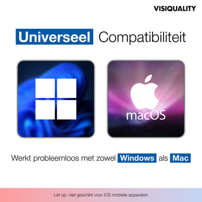 VisiQuality High-Speed Externe Harde Schijf - Modern Blue 1 TB