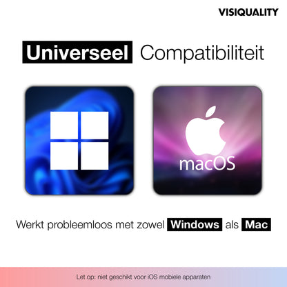 VisiQuality High-Speed Externe Harde Schijf - Classic Black 500 GB