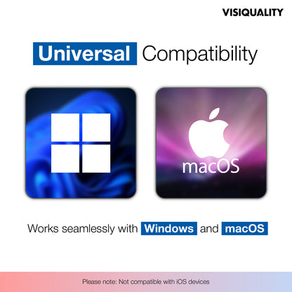 VisiQuality High-Speed Externe Harde Schijf - Modern Blue 1 TB