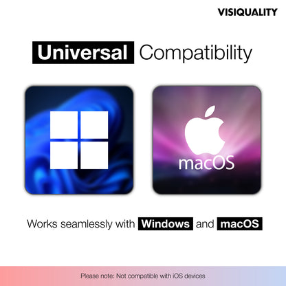 VisiQuality High-Speed Externe Harde Schijf - Classic Black 1 TB